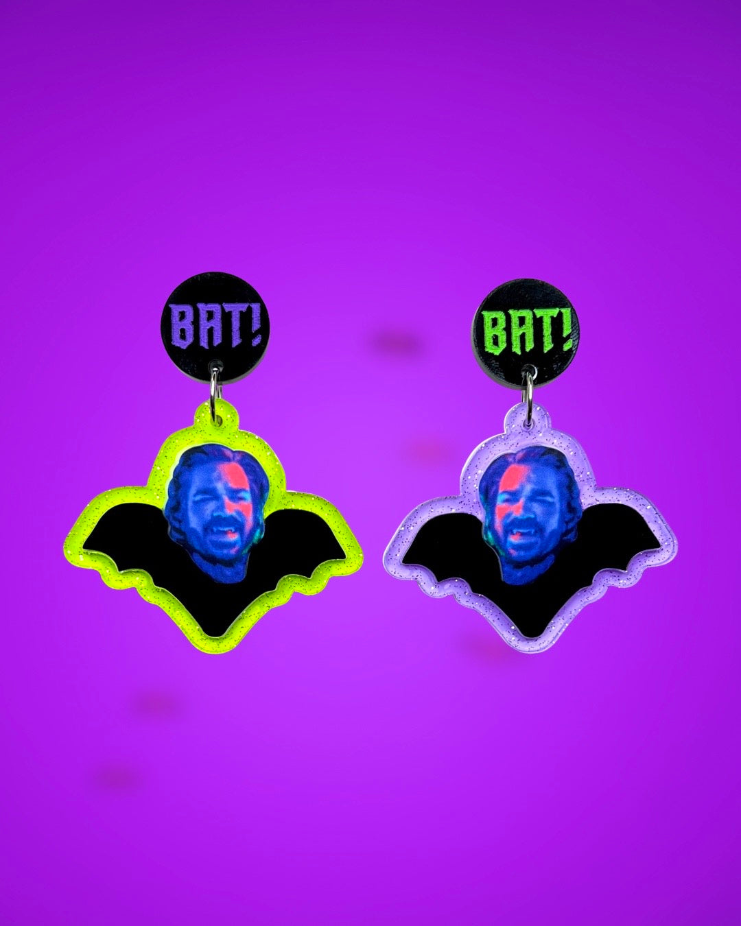 *PRE-ORDER* WWDITS Bat! Earrings