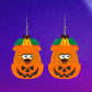 Pumpkin Nugget Earrings