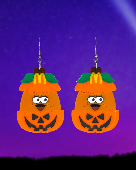 Pumpkin Nugget Earrings