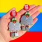 Same As It Ever Was Statement Earrings