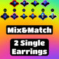 Mix&Match Vampire Single Earrings