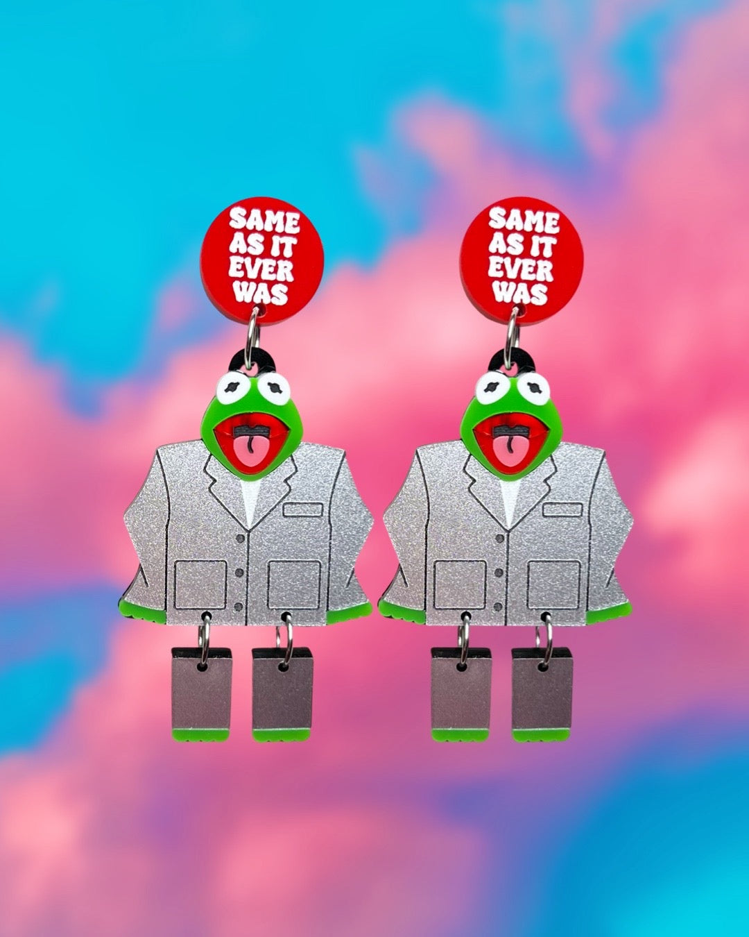 Same As It Ever Was Statement Earrings