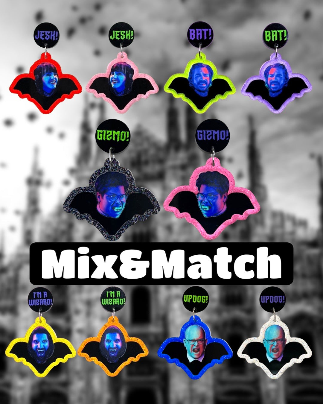Mix&Match Vampire Single Earrings