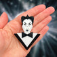 Klaus Nomi Earrings or Brooch