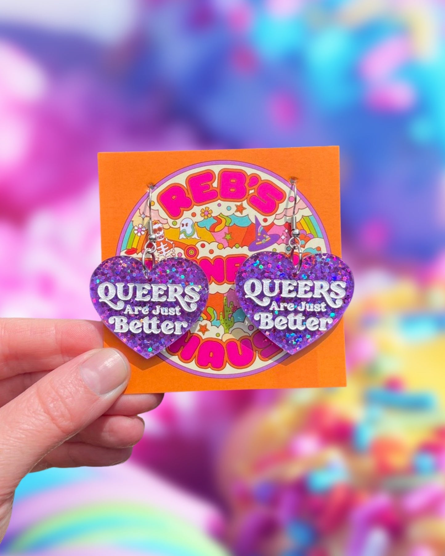 Queers are Just Better Earrings (Zero Waste)