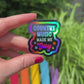Country Music Made Me Gay Sticker