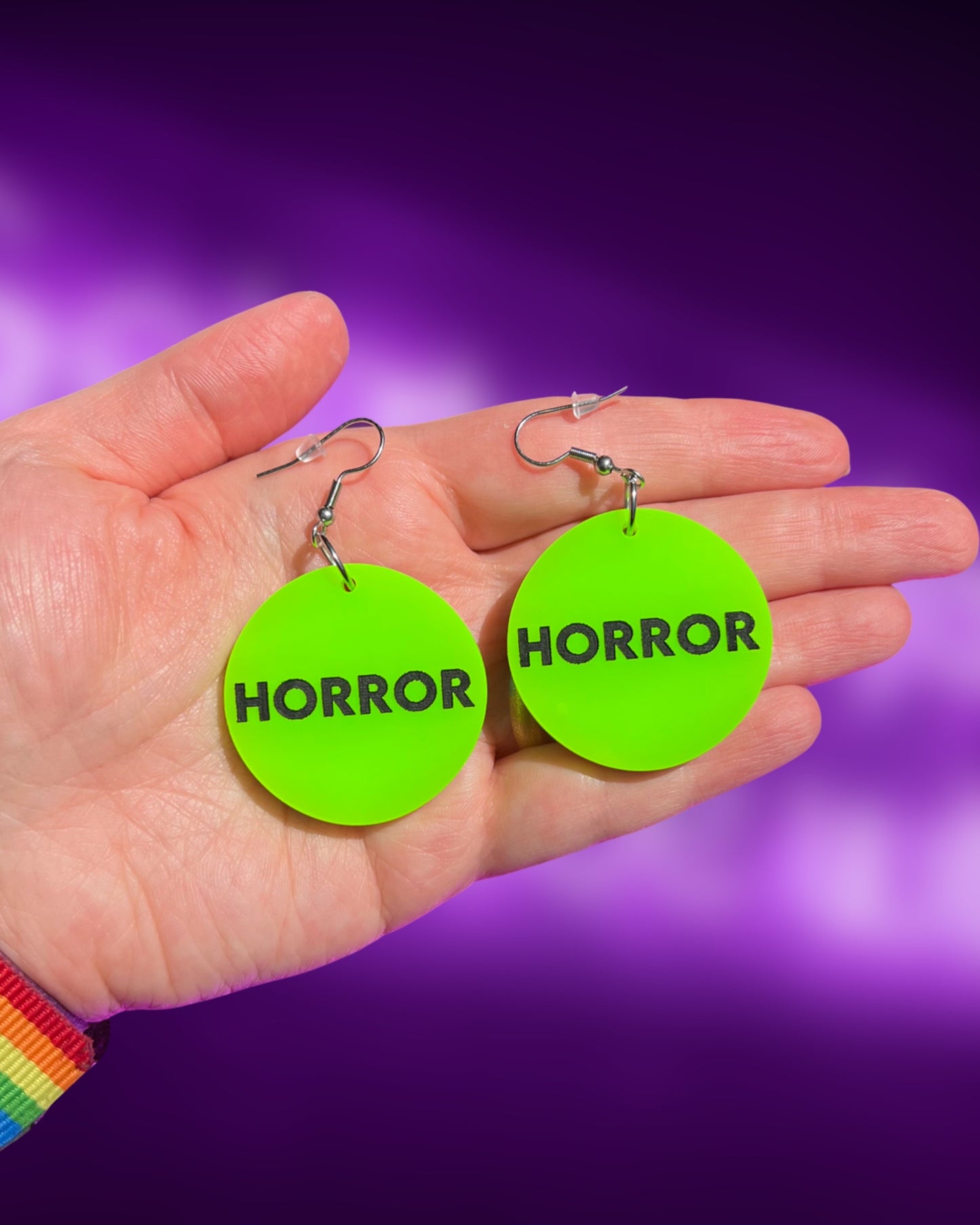 VHS Horror Earrings