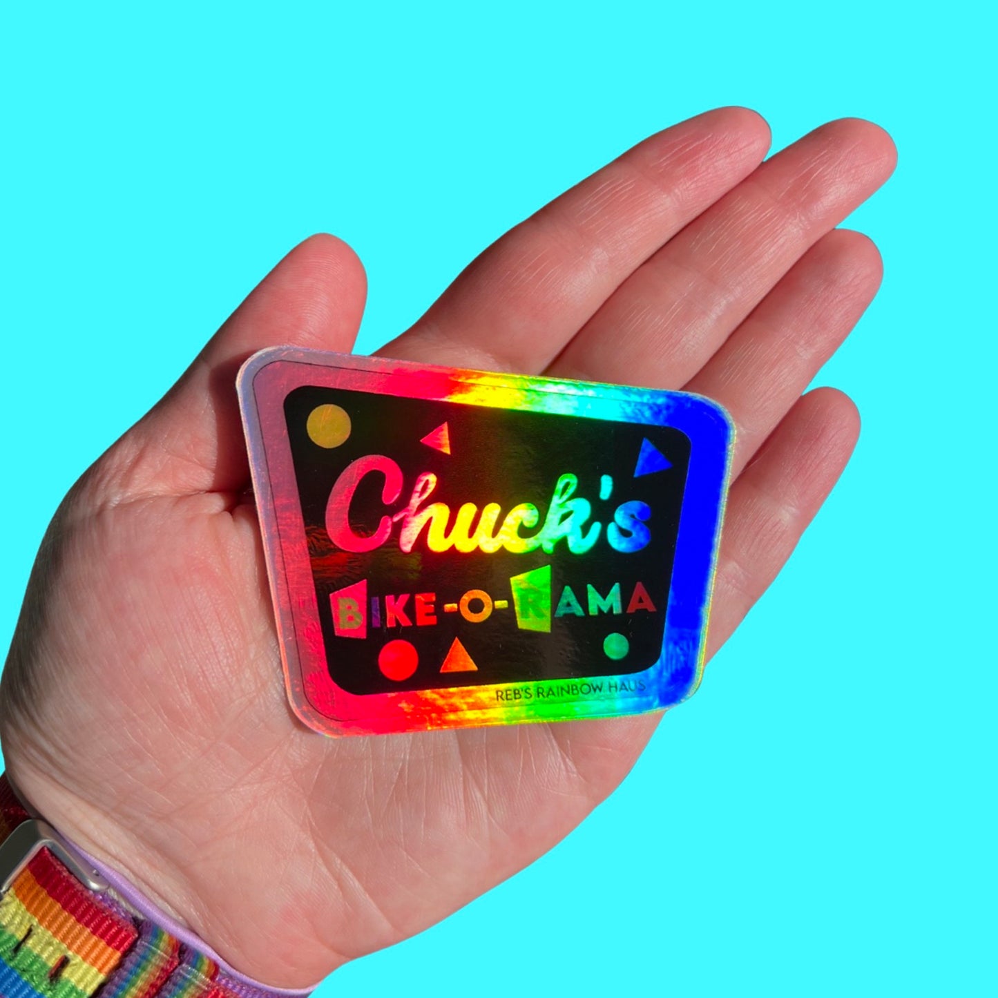 Chuck's Bike-O-Rama Sticker