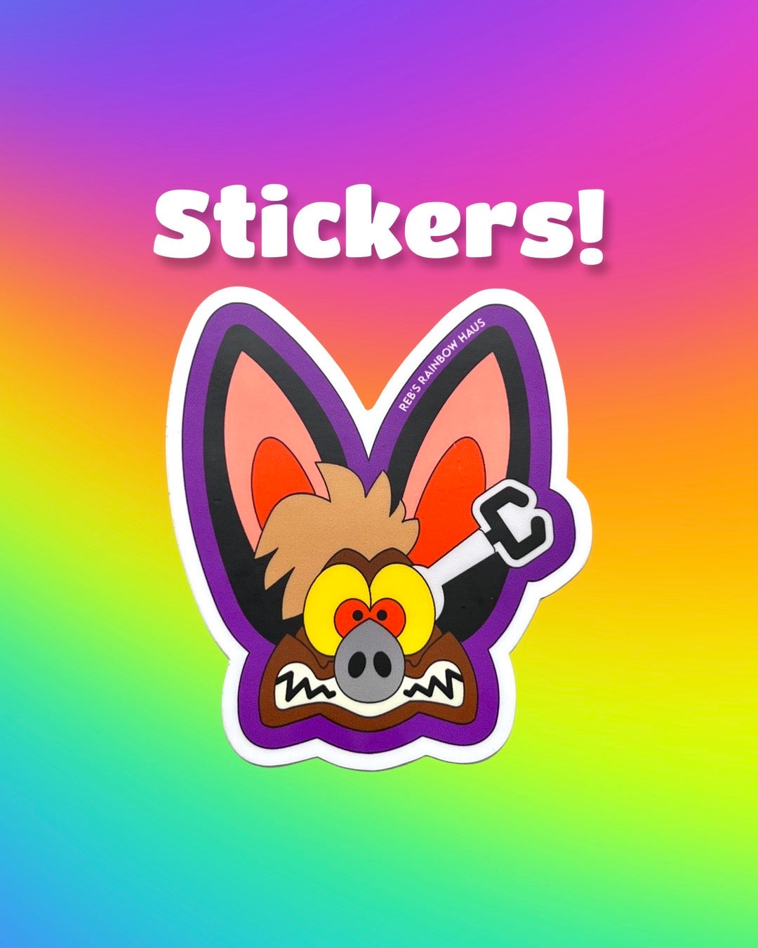 Batty Sticker