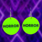 VHS Horror Earrings