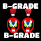 ***B-GRADE*** Strong Bad Earrings