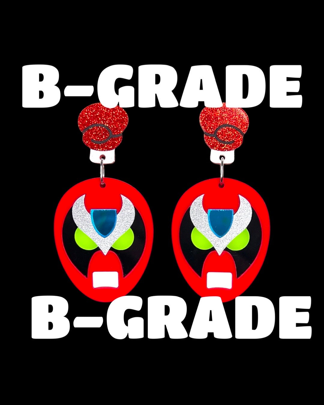 ***B-GRADE*** Strong Bad Earrings