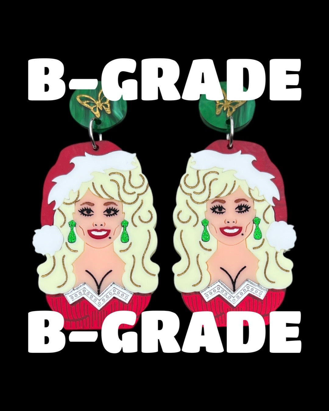 ***B-GRADE*** Holly Dolly Earrings