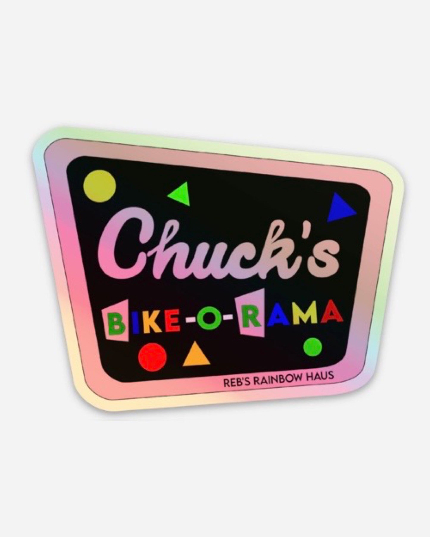 Chuck's Bike-O-Rama Sticker