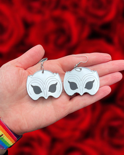 Phantom Mask Earrings