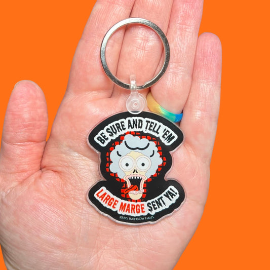 Large Marge Sent Ya Keychain