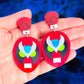 Strong Bad Earrings