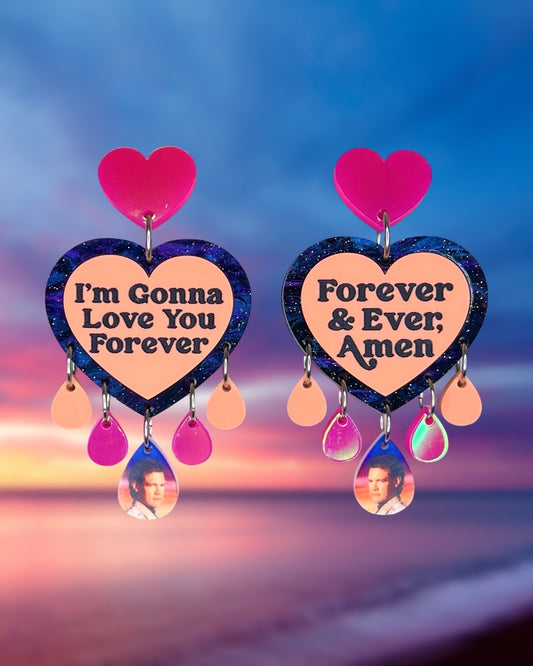 Forever and Ever, Amen Statement Earrings