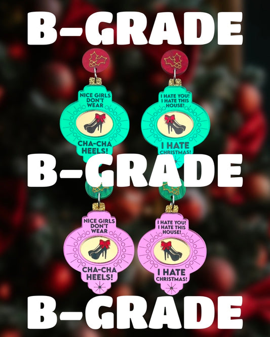 ***B-GRADE*** Cha-Cha Heels Earrings