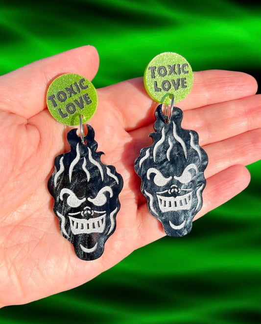 Toxic Love Earrings