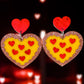 Pizza Heart Earrings