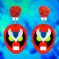 Strong Bad Earrings